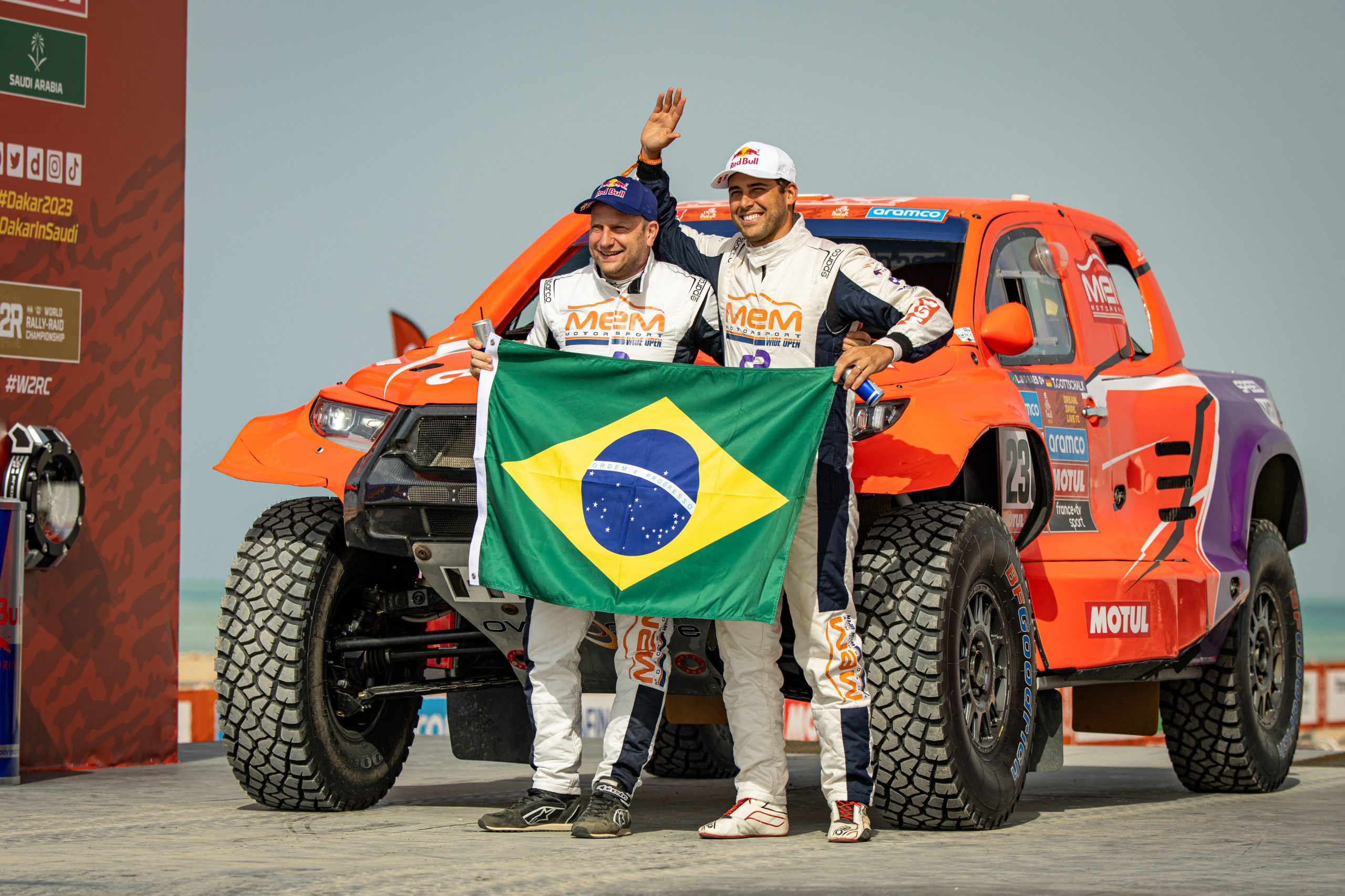 Lucas Moares no Rally Dakar