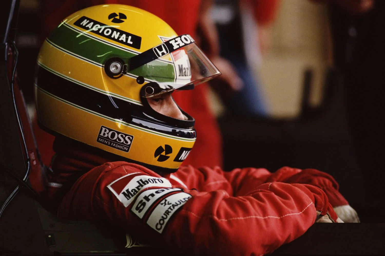 Capacete de Ayrton Senna