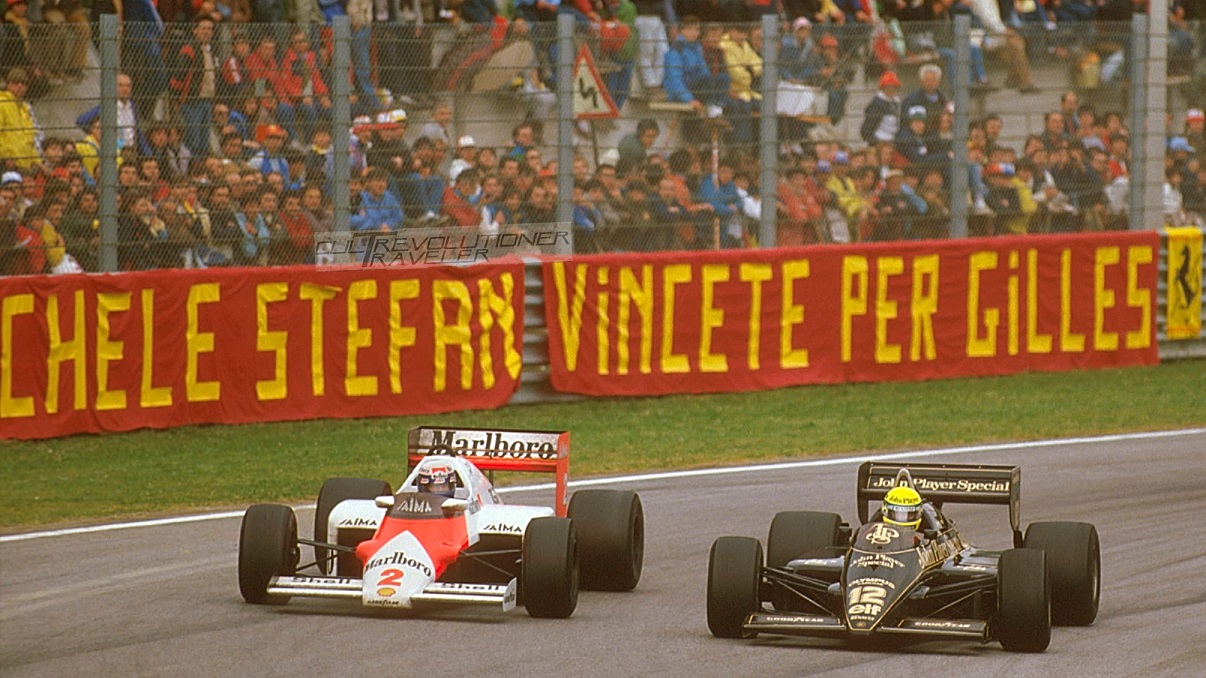 Imola, 1985: Senna x Prost