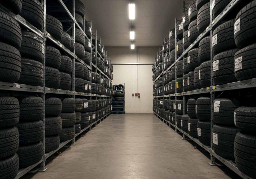Como armazenar pneus: a escolha certa